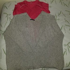 Bundle sweater and long sleeve